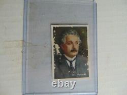 1928 Die Welt Albert Einstein Rookie card
