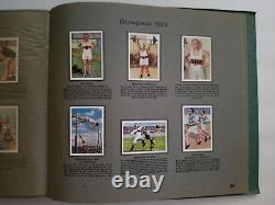 1928 Germany album set (156 cards), EINSTEIN, CHANEY, LIEBERMANN, 1928 OLYMPICS