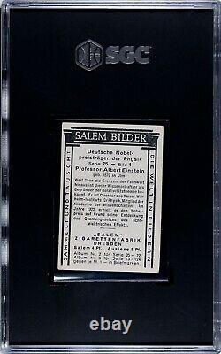 1928 Salem Die Welt in Bildern #1 Albert Einstein SGC 3 VG POP 1 Only 3 higher