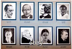 1930 Jewish CIGARETTE CARDS ALBUM Herzl EINSTEIN Judaica JABOTINSKY Heifetz JEWS