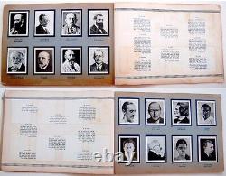 1930 Jewish CIGARETTE CARDS ALBUM Herzl EINSTEIN Judaica JABOTINSKY Heifetz JEWS