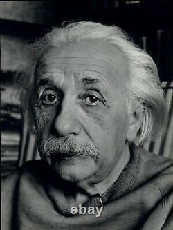 1966 Alfred Eisenstaedt 1947 Albert Einstein Portrait Art Photo Gravure