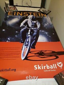 2004 Albert Einstein Exhibition Poster Skirball Cultural Center