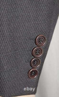 44R Hugo Boss $595 Suit Jacket 44 Dark Brown Wool Einstein Mario's Blazer