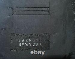 44R Hugo Boss Einstein Blazer Men 44 Black Pinstripe Barneys New York