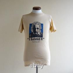 80s Einstein Greats Print T-Shirt Screen Stars Paper Tag M Albert Einstein V