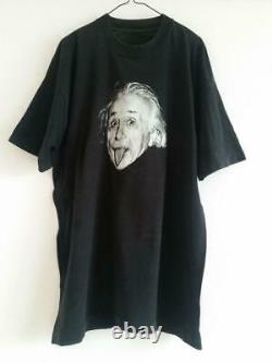 80s or 90s Einstein Photo T Shirt Vintage Used Clothes No. Mv150