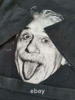 80s or 90s Einstein Photo T Shirt Vintage Used Clothes No. Mv184