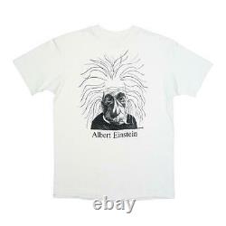 90S Largely Literary Einstein Shirt L