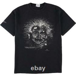 90 Cotton Expressions Limited Albert Einstein Great T-Shirt Made In Usa M 47846