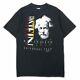 90's 90 Einstein Photo Print T-shirt Andazia Body Made In Usa U. S. A. Curi 37113