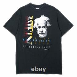 90'S 90 Einstein Photo Print T-Shirt Andazia Body Made In Usa U. S. A. Curi 37113