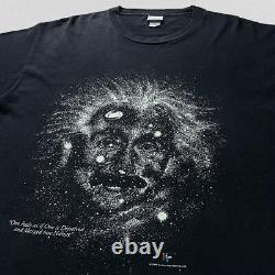 90 s Cotton Expressions Albert Einstein tee Einstein Science T shirt No. Yp469