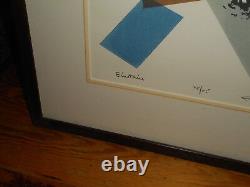 ALBERT EINSTEIN Pop Art SILK SCREEN Print Original Signed KUPPERMAN #25/25 MCM