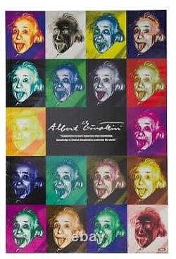 Albert Einstein 2005 Rare poster Original Roger Richman Pyramid posters UK 36'