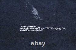 Albert Einstein Cotton T-Shirt Black Mens Old Vintage Scholar Great Man G 11986