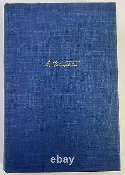 Albert Einstein Philosopher-Scientist edited by Paul Arthur Schilpp First Ed