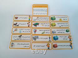 Albert Einstein Puzzle Cards Game Entelegent Challenge 16 Cards English & Arabic