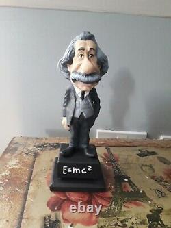 Albert Einstein rare resin figure ornament perfect condition