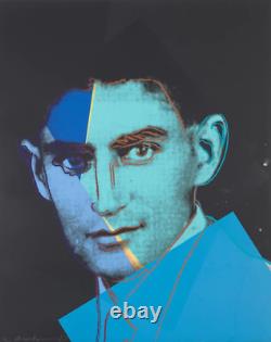 Andy Warhol- 2 PIECE PKG. KAFKA & EINSTEIN-from Jews Suite-SILKSCREENS-Proofs