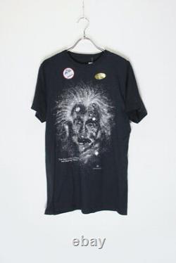 Anvil Glows In The Dark Einstein T-Shirt Glow Inn Black 91090