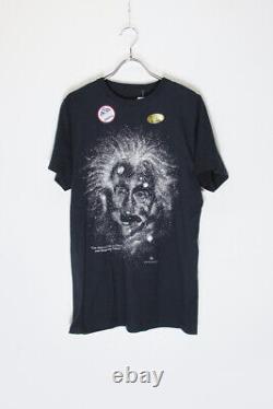 Anvil Glows In The Dark Einstein T-Shirt Grouse Shirt Black 63976