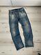 Archival Absolut Joy Einstein Distressed Denim Chains Jeans Straight Fit L Size