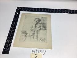 Art Paper Etching Photo Print Einstein Delivering His Lecture On Relativity Real