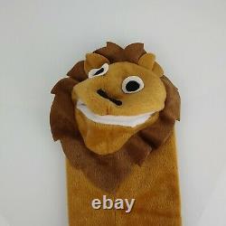 BABY EINSTEIN Plush LION Moveable Mouth Hand PUPPET Kids II from Movie DVD