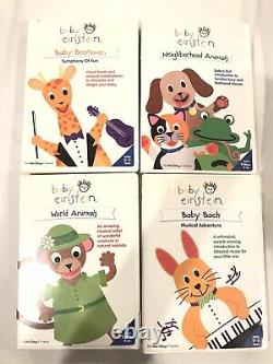 Baby Einstein 4 DVD As Shown In Pictures (DVD, 2004) Pre-owned