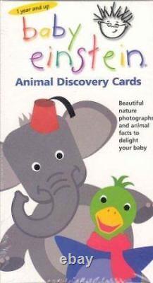 Baby Einstein Animal Discovery Cards Beautiful Nature Photogra