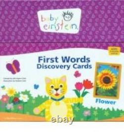 Baby Einstein First Words Discovery Cards Paperback VERY GOOD