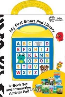 Baby Einstein My First Smart Pad Library Electronic Activity Pad and 8- GOOD
