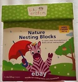 Baby Einstein Nature Nesting Blocks The Disney Company ages 9 months & Up USE