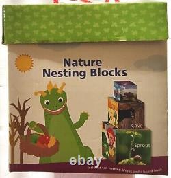 Baby Einstein Nature Nesting Blocks The Disney Company ages 9 months & Up USE