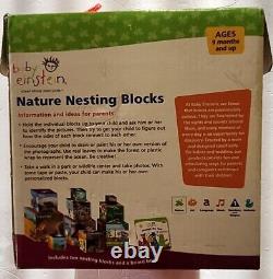 Baby Einstein Nature Nesting Blocks The Disney Company ages 9 months & Up USE