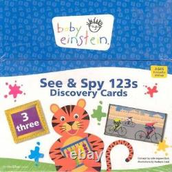 Baby Einstein See and Spy 123s Discovery Cards Cards GOOD