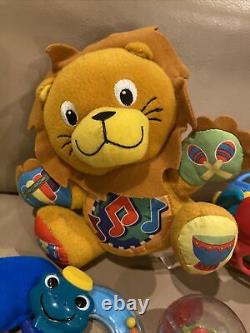 Baby Einstein Toys Lot Duck Puppet Roller Balls Bendy Teether Rings Lion Plush