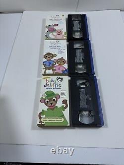 Baby Einstein VHS Tape Lot Baby Noah Neptune DaVinci Van Gogh Music Box Bach