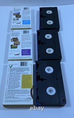 Baby Einstein VHS Tape Lot Baby Noah Neptune DaVinci Van Gogh Music Box Bach