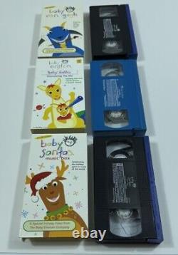 Baby Einstein VHS Tape Lot Baby Noah Neptune DaVinci Van Gogh Music Box Bach