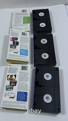 Baby Einstein VHS Tape Lot Baby Noah Neptune DaVinci Van Gogh Music Box Bach