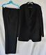 Boss By Hugo Boss Einstein Sigma Pinstripe 100% Wool Jacket Pant Suit Size 46