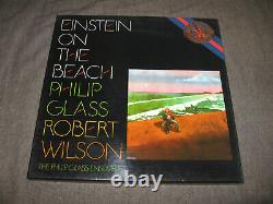 CBS Masterworks M4 38875 ed1 4LP Philip Glass, R. Wilson Einstein on the Beach