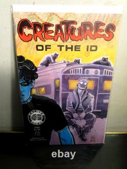 CREATURES OF THE ID 1 1st MADMAN (Frank Einstein)! MICHAEL ALLRED Bagged Boarde
