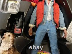Collectible Figure Hot Toys Back to the Future Marty Mcfly & Einstein 1/6 Scale
