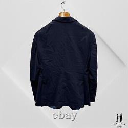 Coppley 1883 Men's Blue Unconstructed Einstein 130s Wool Sport Coat Blazer42 R