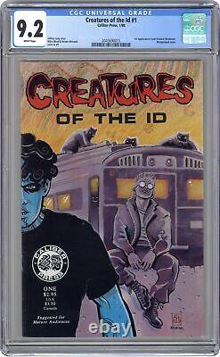 Creatures De The Id #1 CGC 9.2 1990 2043690015 1st Madman (Aka Frank Einstein)