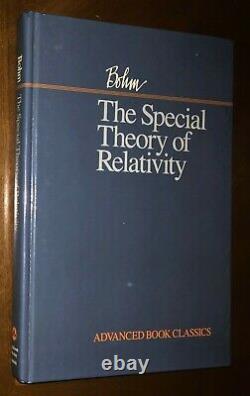 David Bohm Special Theory Relativity HC 1989 Einstein Physics Quantum