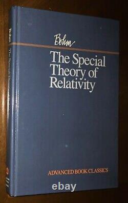 David Bohm Special Theory Relativity HC 1989 Einstein Physics Quantum